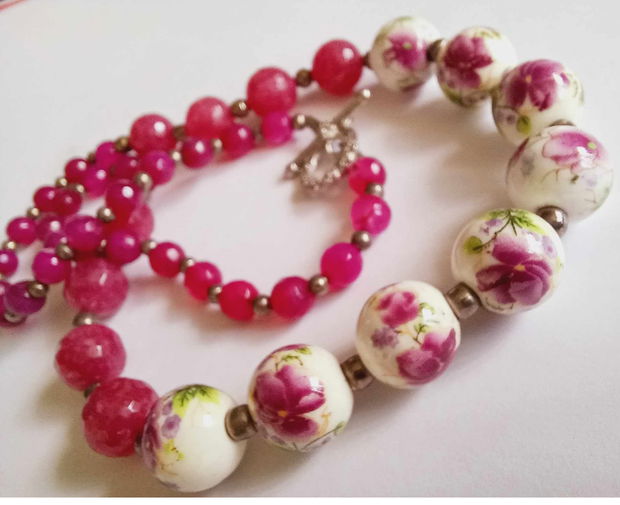 Agate & Portelan - Flori Roz