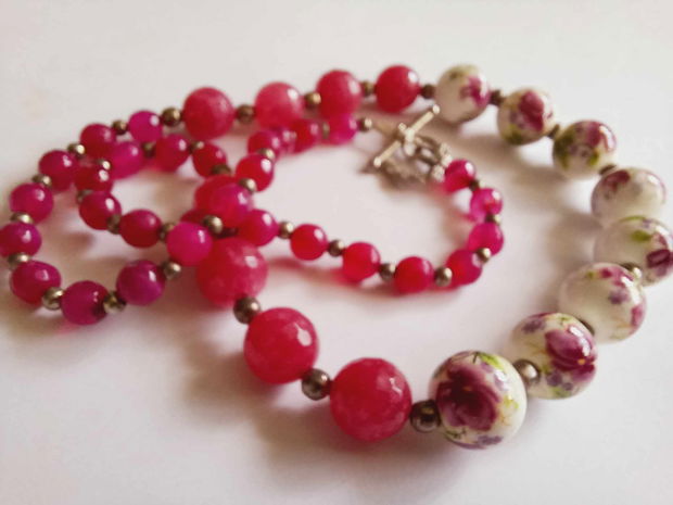 Agate & Portelan - Flori Roz
