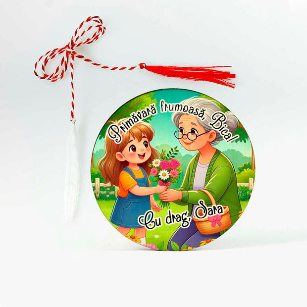 Martisoare personalizate bunica, mamaia