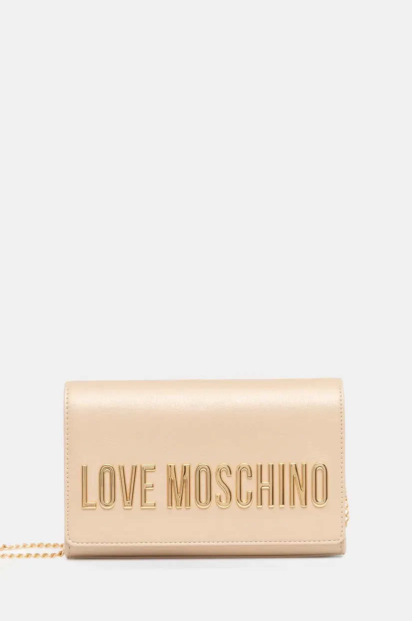 Love Moschino poseta culoarea auriu, JC4103PP1