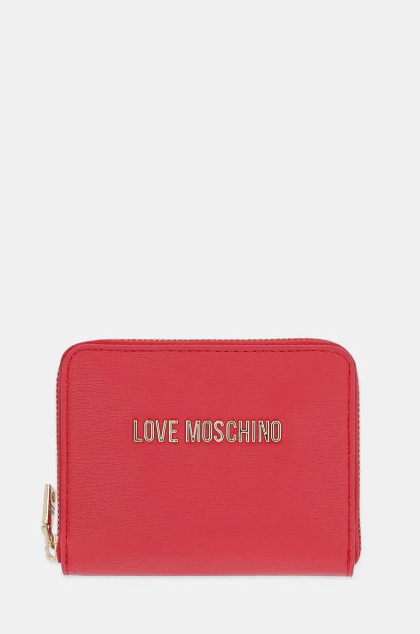 Love Moschino portofel femei, culoarea rosu, JC5702PP1