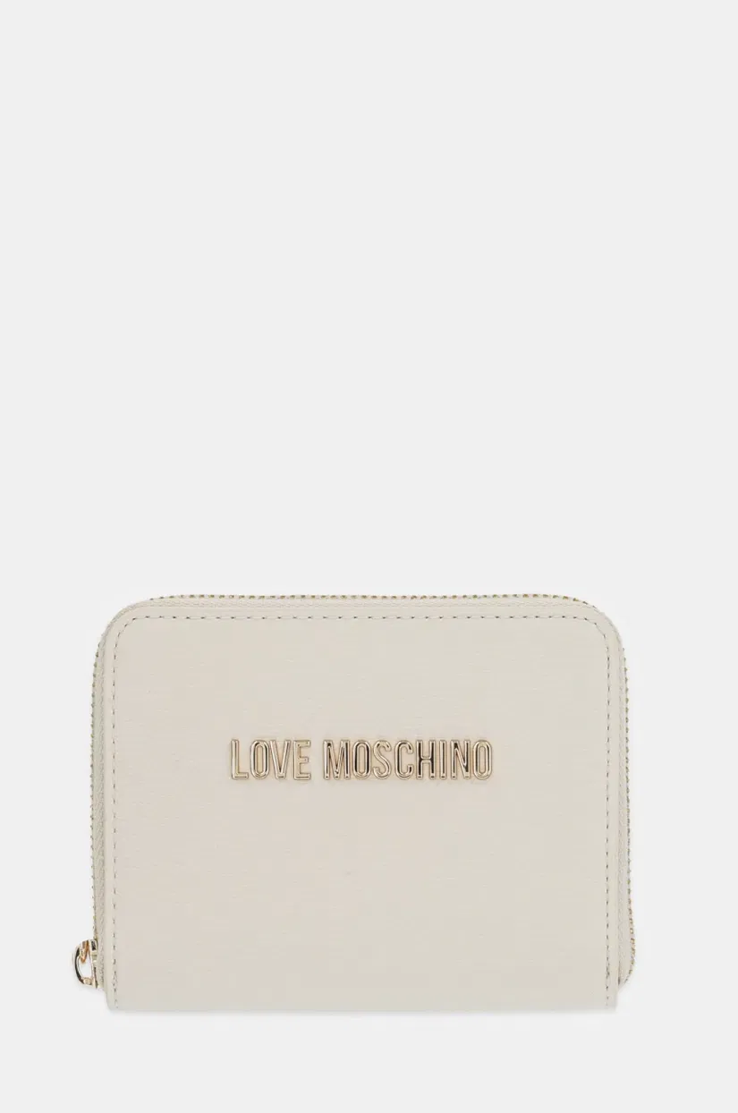 Love Moschino portofel femei, culoarea bej, JC5702PP1