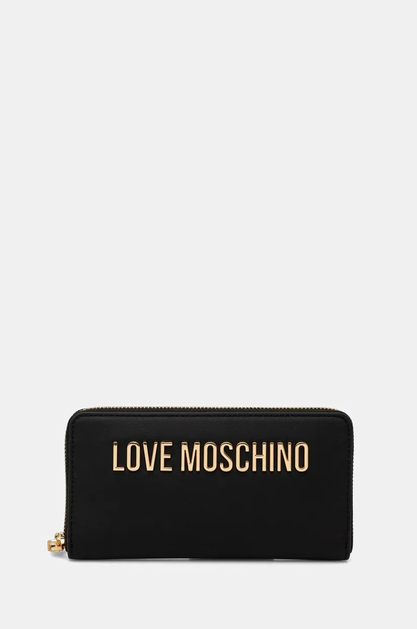 Love Moschino portofel femei, culoarea negru, JC5611PP1