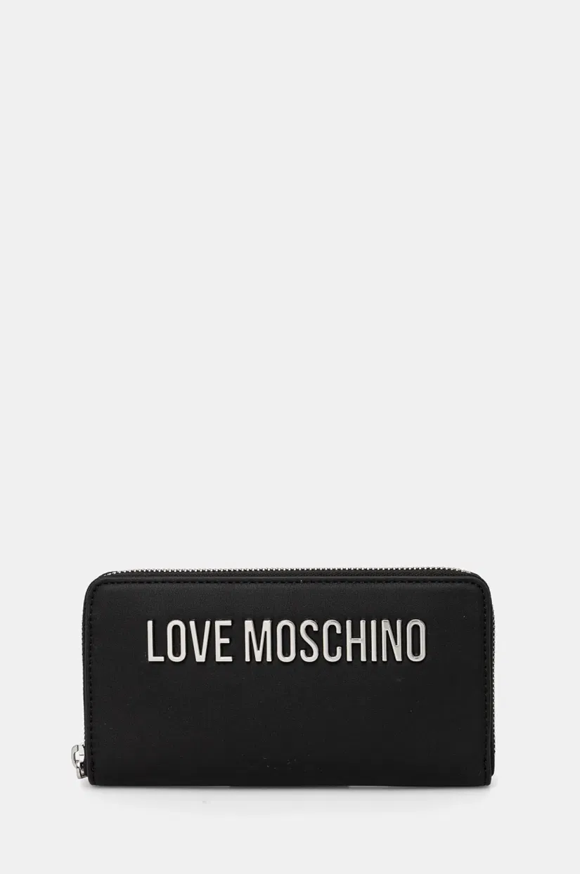 Love Moschino portofel femei, culoarea negru, JC5611PP1