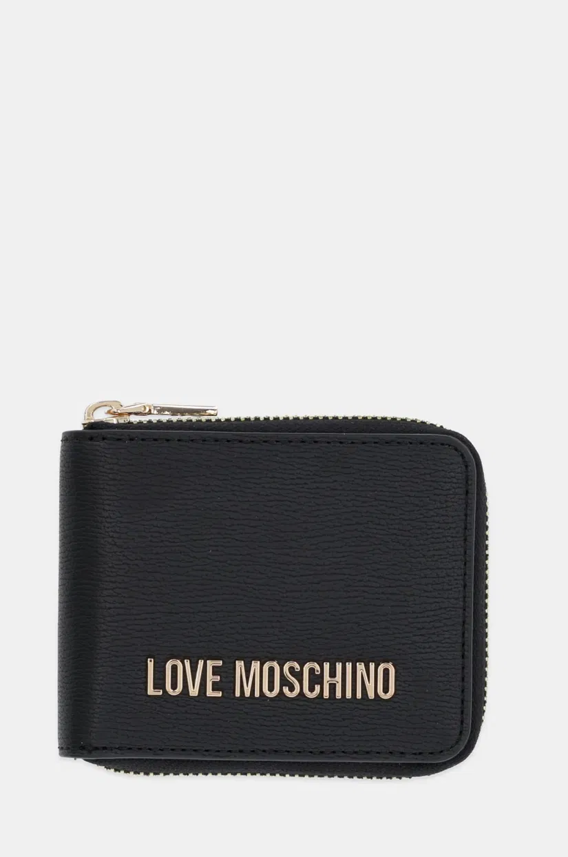 Love Moschino portofel femei, culoarea negru, JC5639PP1