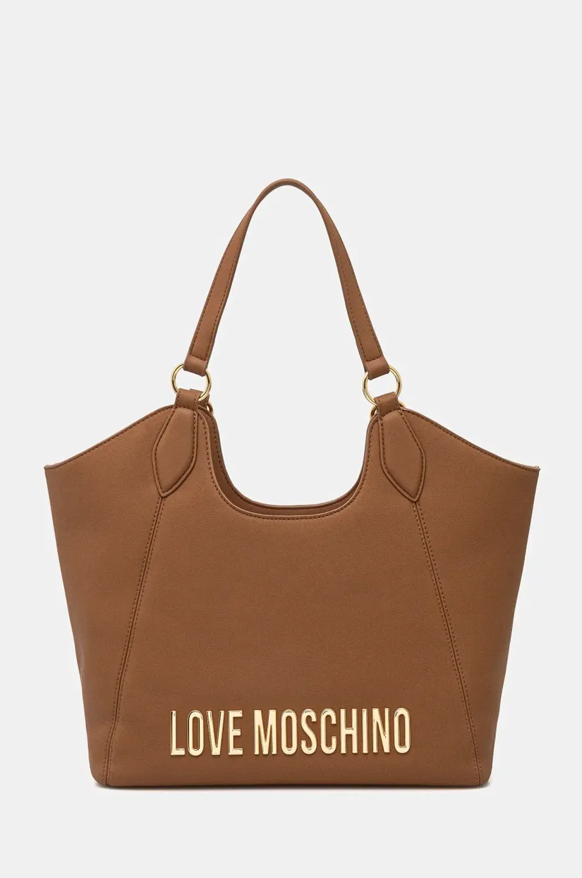 Love Moschino poseta culoarea maro, JC4165PP1