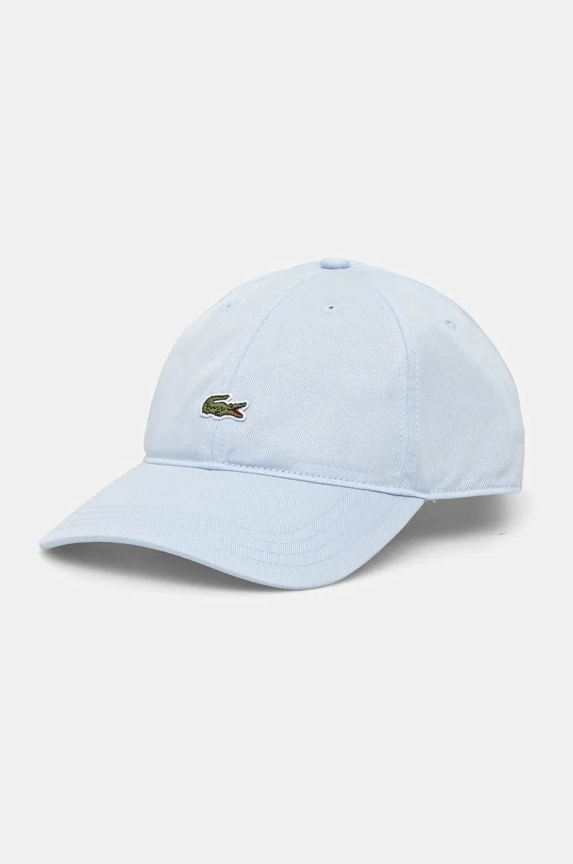 Lacoste șapcă de baseball din bumbac cu imprimeu