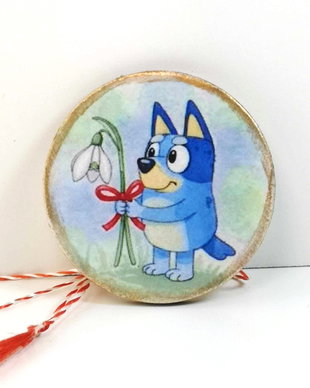 Martisoare cu personaje indragite - Bluey