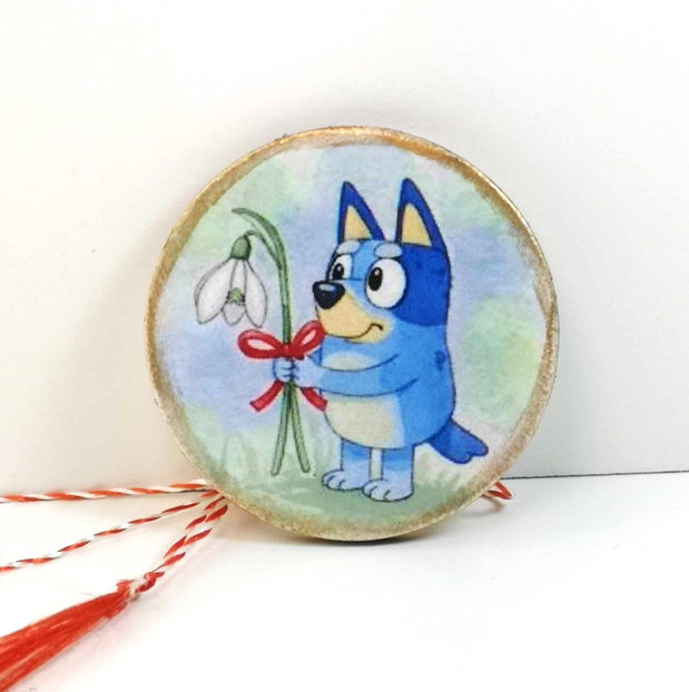 Martisoare cu personaje indragite - Bluey