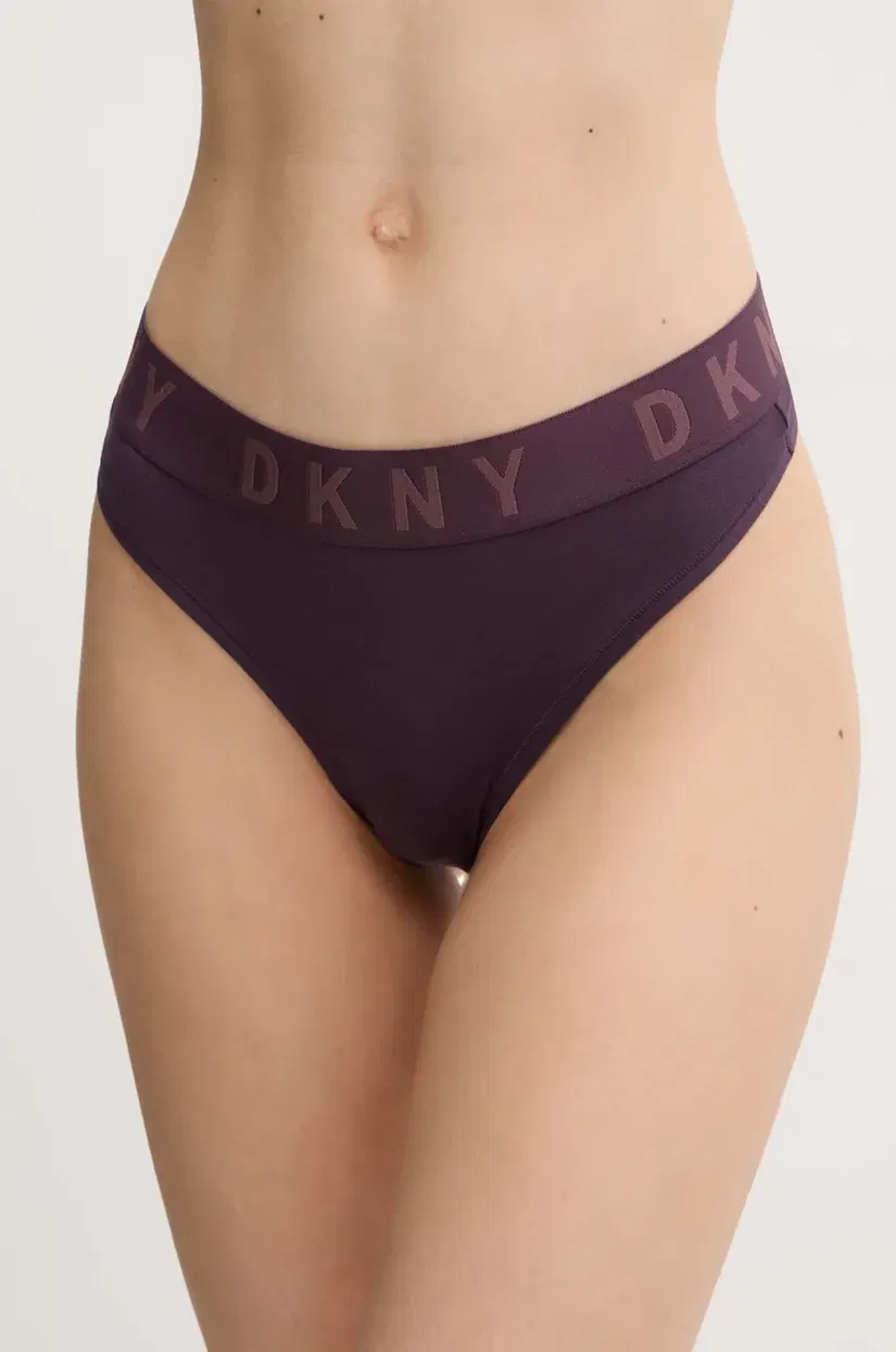 Dkny tanga culoarea violet, DK4529