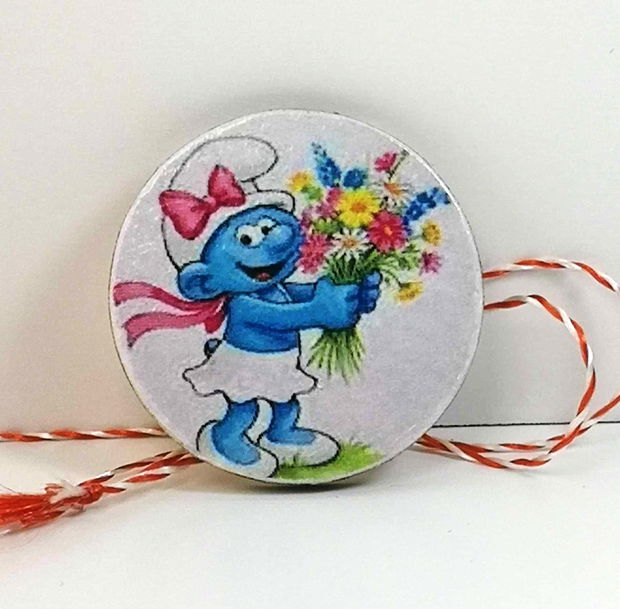 Martisor cu strumfita
