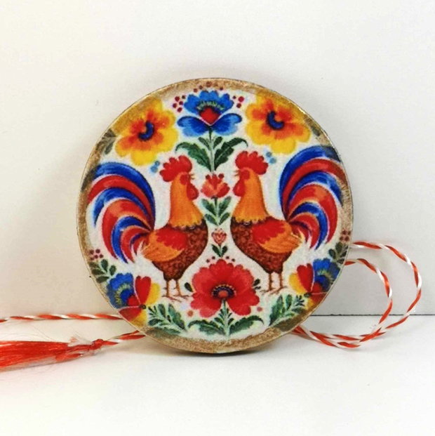 Martisor cu motive traditionale