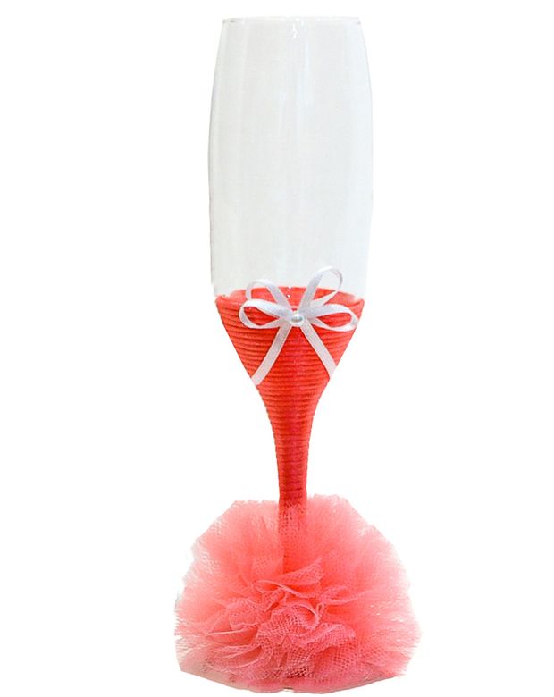 Pahare personalizate miri nasi cu tiul fucsia
