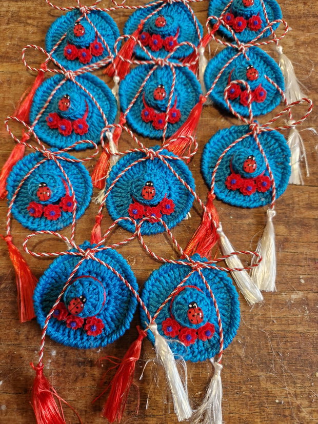 Martisor palariuta crosetat