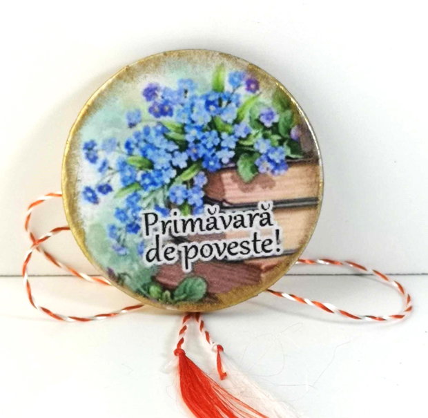 Martisor personalziat pentru profesoare