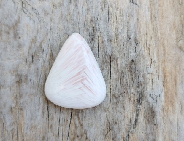 Cabochon scolecit, 22x19 mm