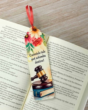 Semn de carte personalizat pentru avocat