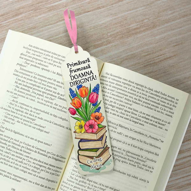 Semn carte personalizat profesoara, diriginta