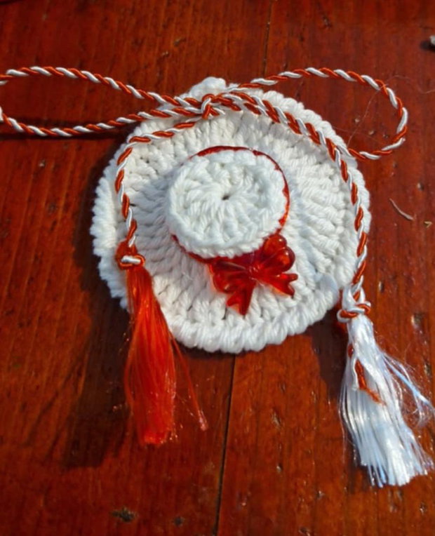 Martisor palariuta crosetat