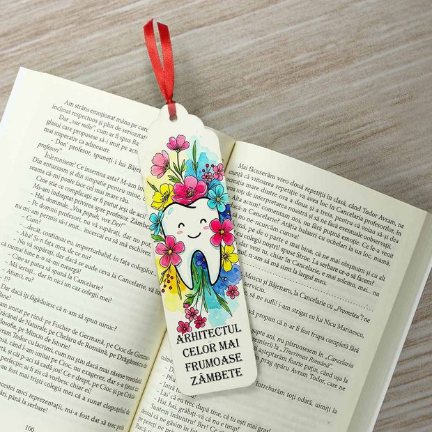 Semne de carte personalizate pentru medic stomatolog
