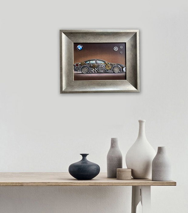 BMW Cod M 677・Decoratiune birou・Decor Vintage・Bijuterii steampunk・Cadouri Barbati