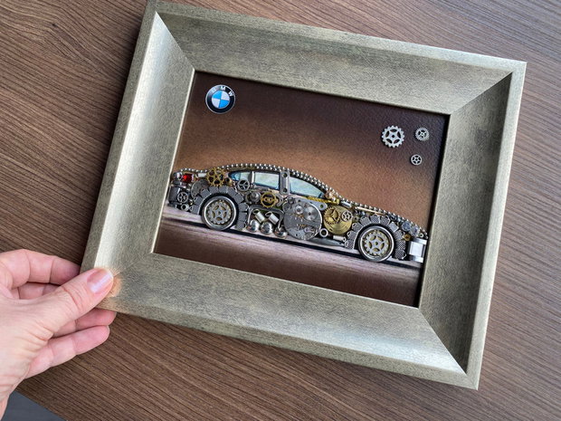 BMW Cod M 677・Decoratiune birou・Decor Vintage・Bijuterii steampunk・Cadouri Barbati