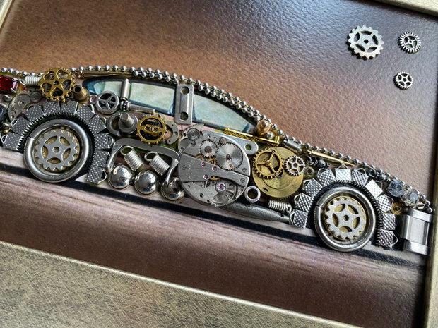 BMW Cod M 677・Decoratiune birou・Decor Vintage・Bijuterii steampunk・Cadouri Barbati