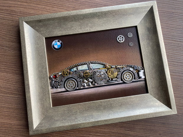 BMW Cod M 677・Decoratiune birou・Decor Vintage・Bijuterii steampunk・Cadouri Barbati