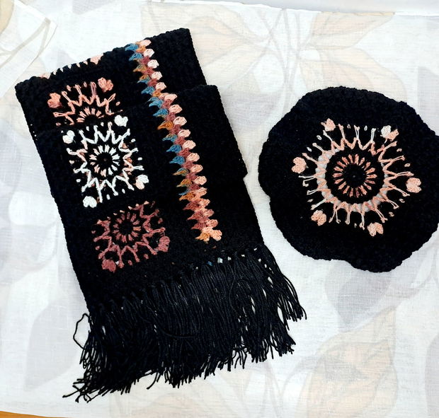 Set fular,bereta
