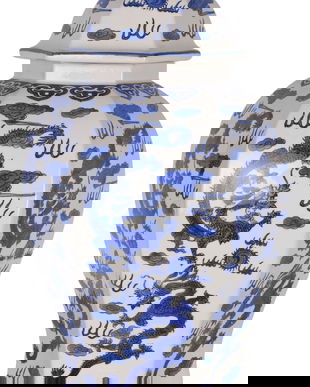 Amfora din portelan pentru podea