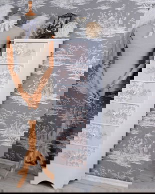 Comoda shabby chic cu sase sertare