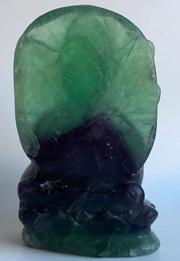 Fluorit - Sculptura Ganesha