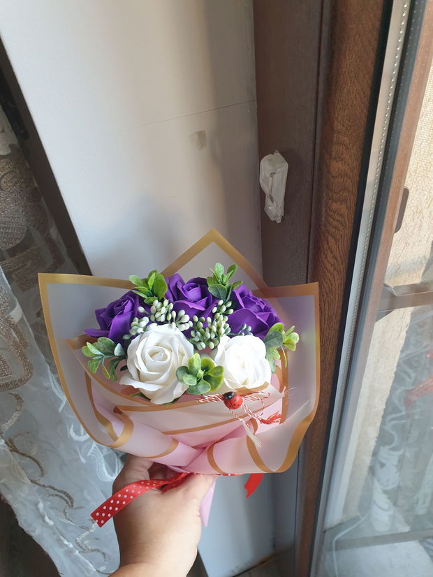 Buchet 5 trandafiri