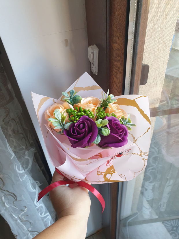 Buchet 5 trandafiri
