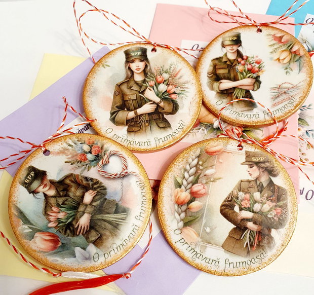 Martisor personalizat armata