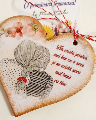 Martisor personalizat sora