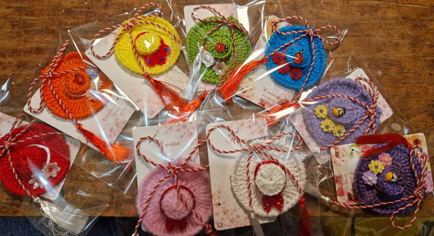 Palariute crosetate martisor
