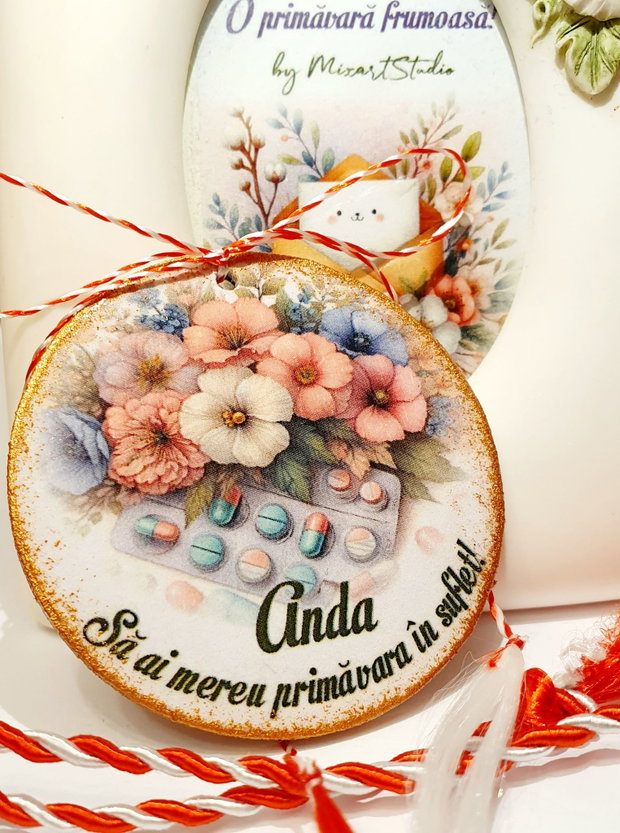 Martisor personalizat Farmacista