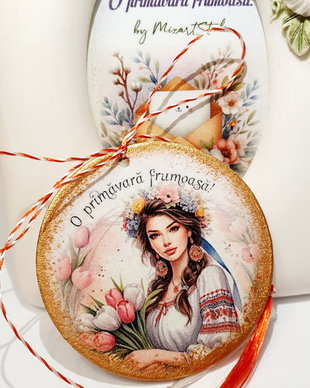 Martisor personalizat port traditional