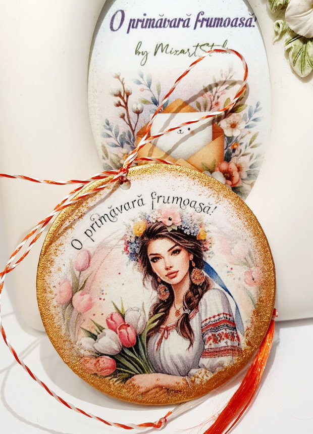 Martisor personalizat port traditional