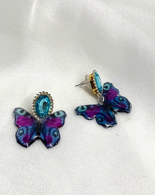 Cercei handmade unicat -fluturi