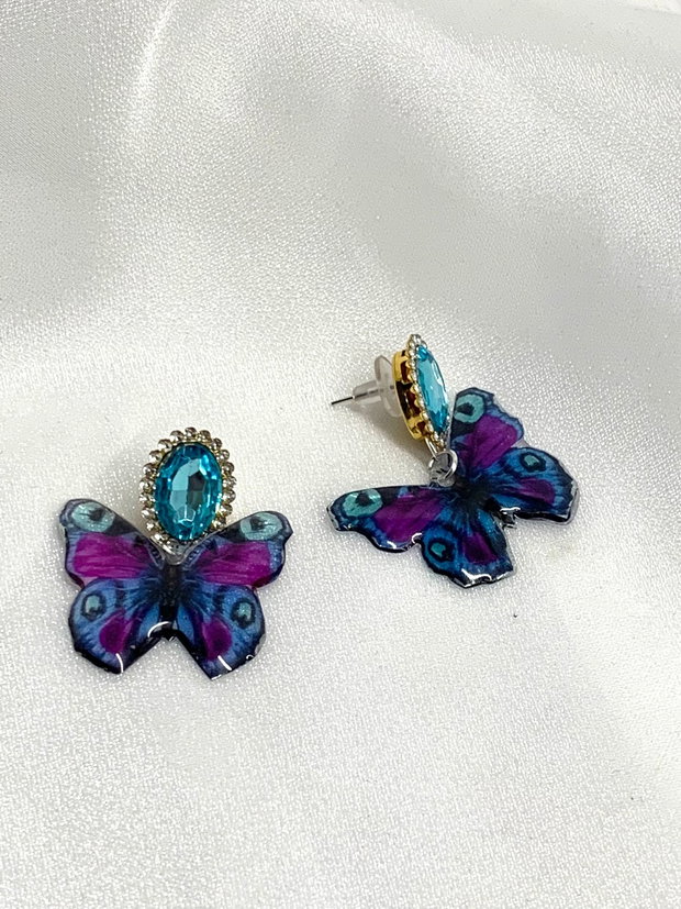 Cercei handmade unicat -fluturi