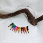 Colier handmade din creioane colorate
