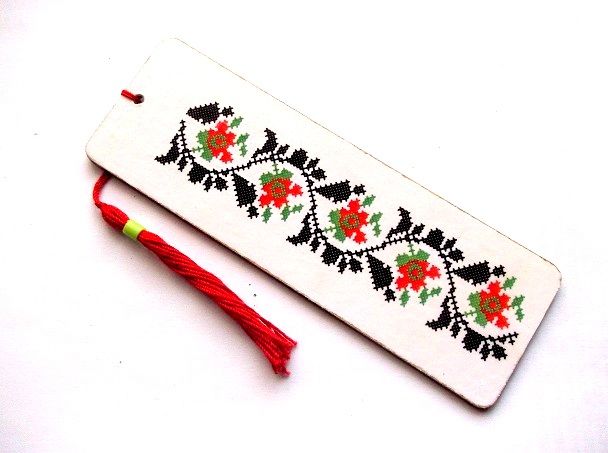 semn de carte cu motiv traditional 48006