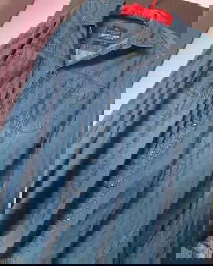 camasa blugi Angelo Litrico XL slimfit