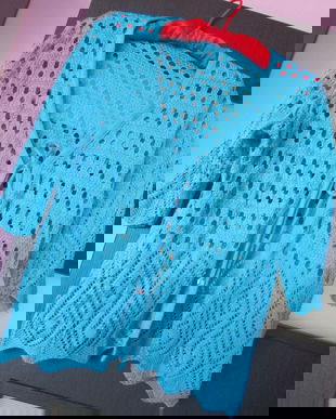 blezer albastru elegant L