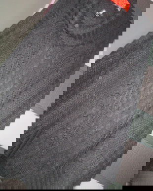 poncho negru One size H&M