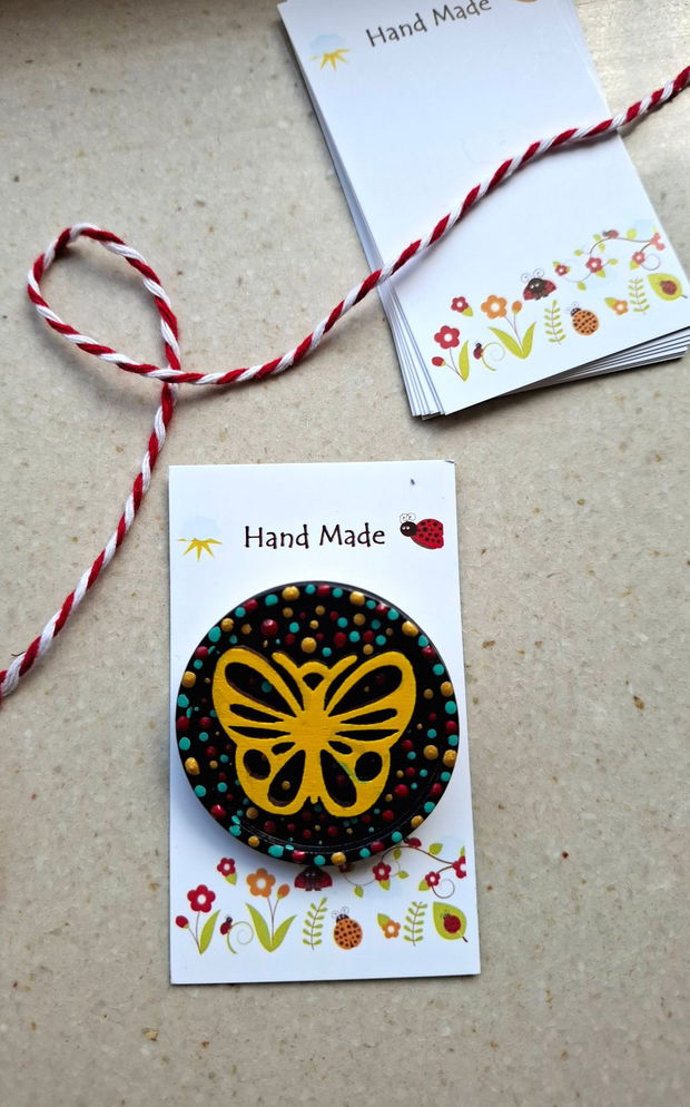 Martisor Brosa cu fluturi