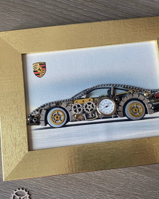 Model Porsche Cod M 685・Tablou masini・Cadouri barbati・Masini de epoca・Cadouri pentru iubit/iubită