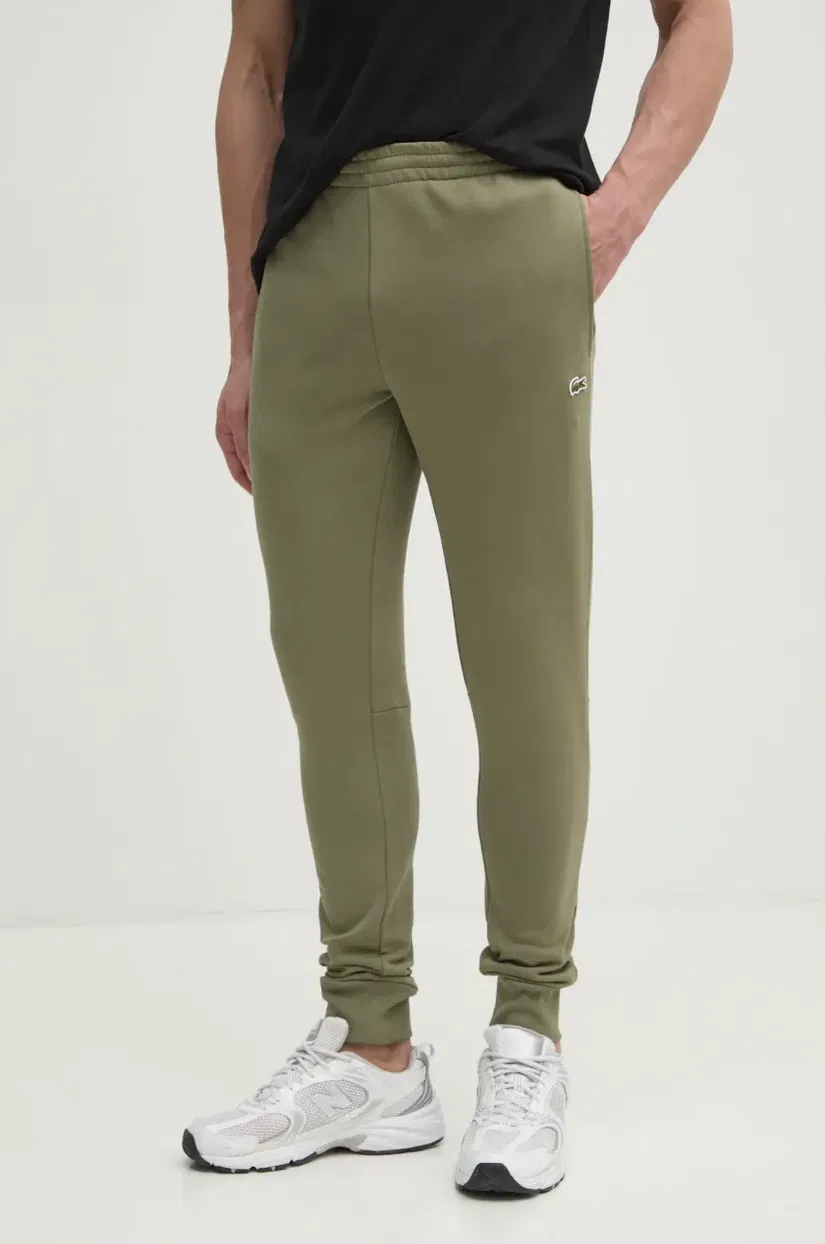 Lacoste pantaloni de trening neted